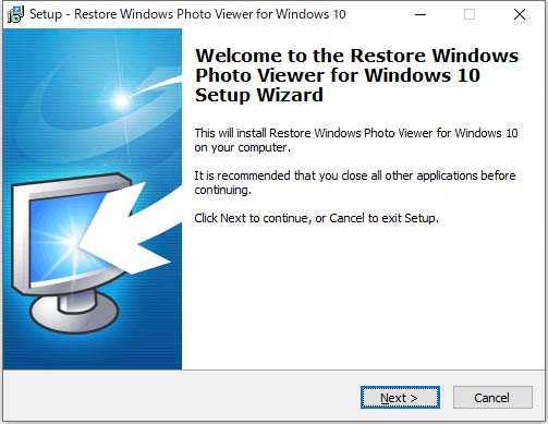 Restore Windows Photo Viewer